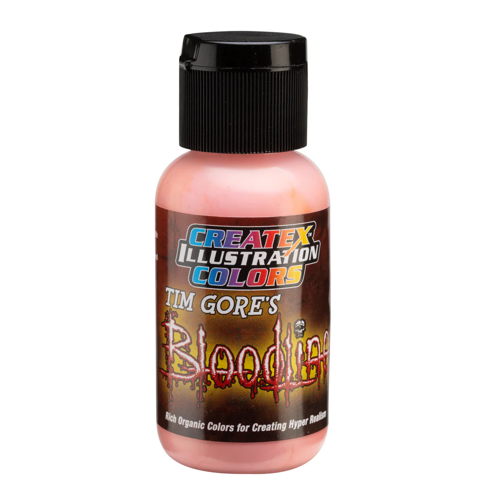 Illusztrációs Rózsaszín airbrush festék CreateX 30 ml – Illustration Infectious Pink 5038 Bloodline