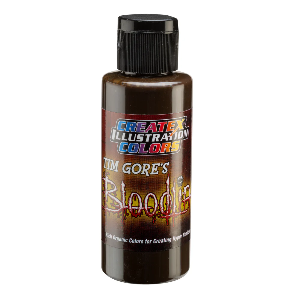 Illusztrációs Barna airbrush festék CreateX 5045 60 ml – Illustration Decay Bloodline