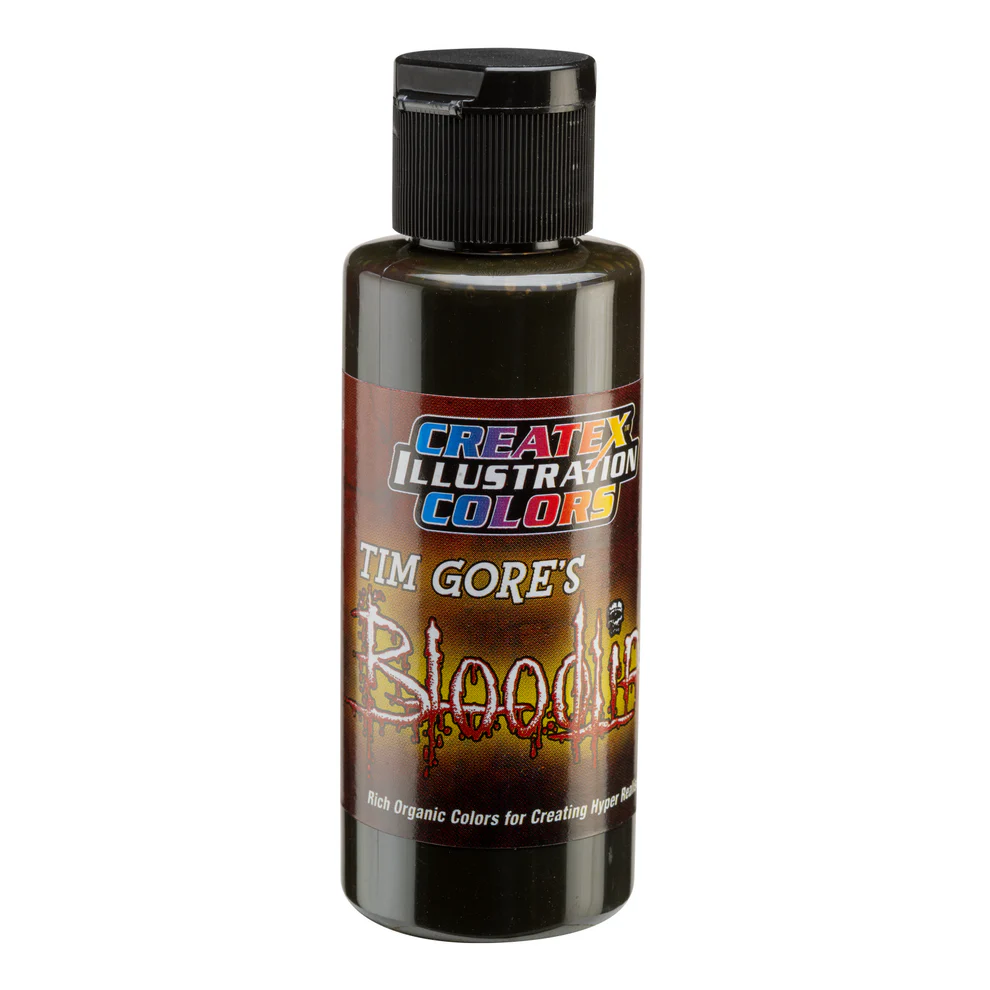 Illusztrációs Barna airbrush festék CreateX 5047 60 ml – Illustration Diseased Umber Bloodline