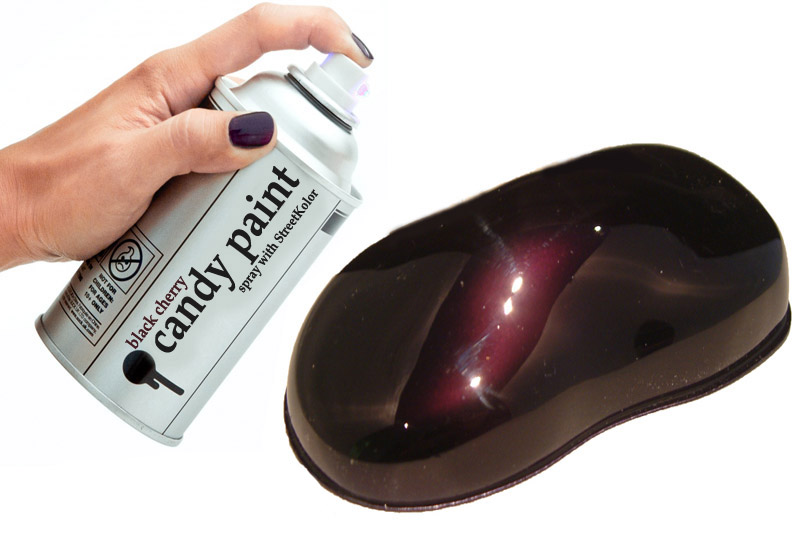 Candy Black CHERRY festék spray, 400ml