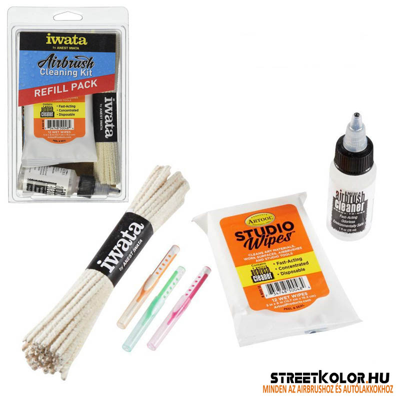 Iwata CL-150 tisztítószett airbrush pisztolyok tisztításához