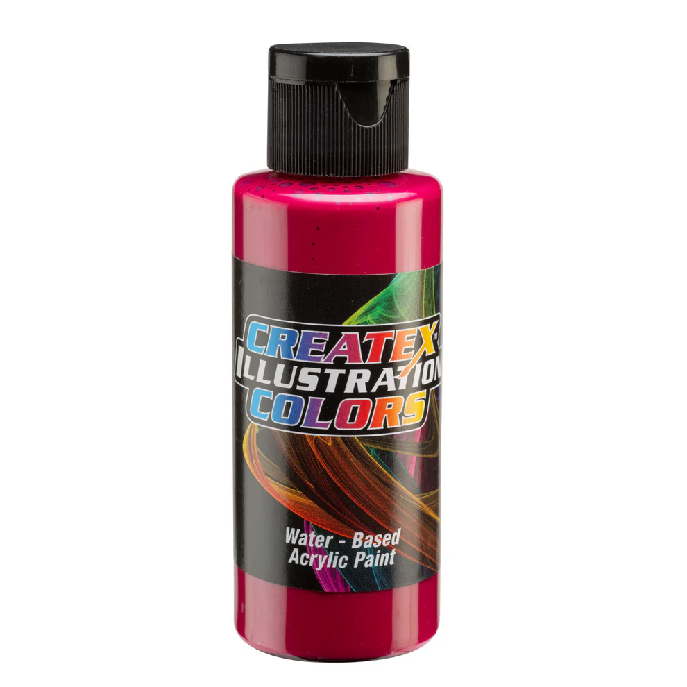 Illusztrációs Magenta airbrush festék CreateX 60 ml – 5061 Transparent Magenta