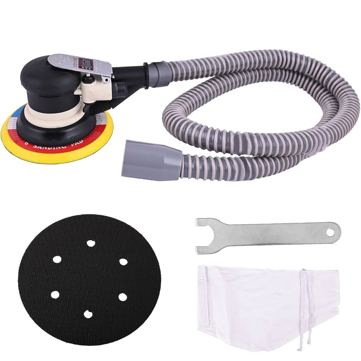 KolorTech AT-991LA pneumatikus excentrikus csiszológép, 150mm