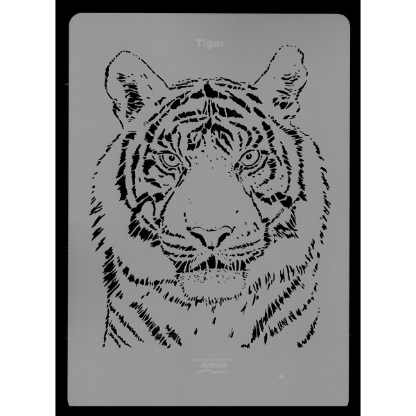 Harder&Steenbeck airbrush sablon, A4 formátum - 210 x 297 mm