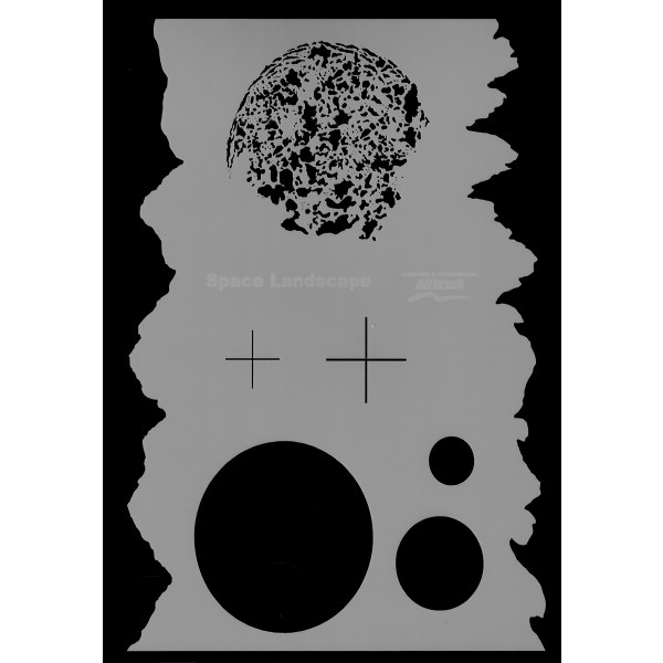 Harder&Steenbeck airbrush sablon, A4 formátum - 210 x 297 mm