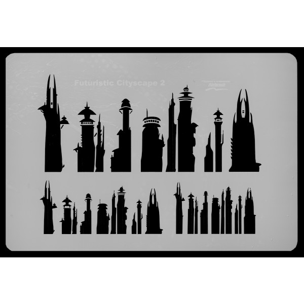 Harder&Steenbeck airbrush sablon szett, A4 formátum - 210 x 297 mm