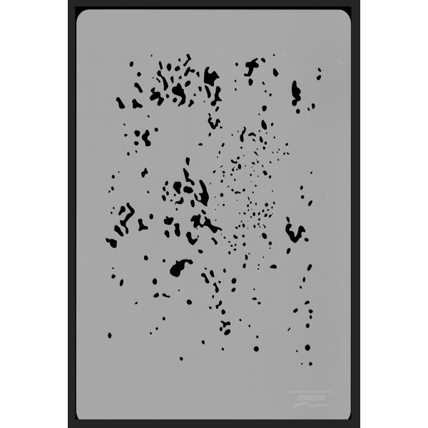 Harder&Steenbeck airbrush sablon, A4 formátum - 210 x 297 mm