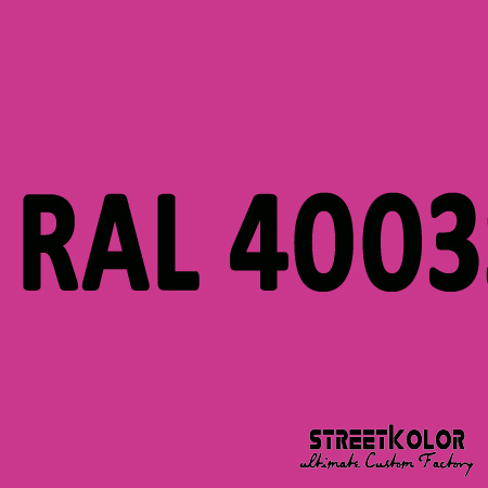 RAL 4003 Uretán autófesték fényes vagy matt 1 liter + fixáló + hígító