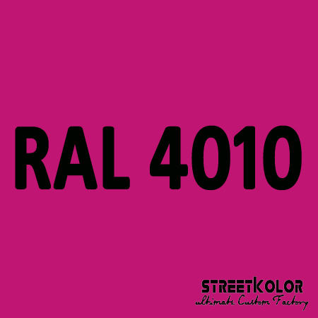 RAL 4010 Uretán autófesték fényes vagy matt 1 liter + fixáló + hígító