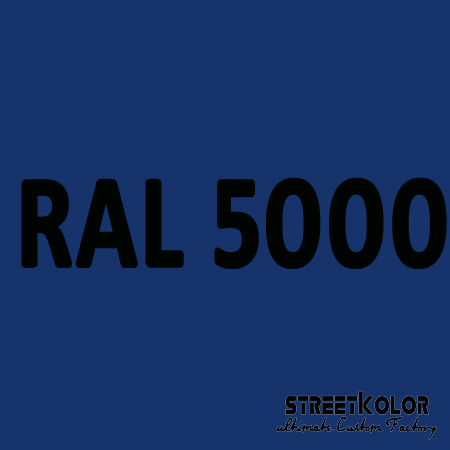 RAL 5000 Uretán autófesték fényes vagy matt 1 liter + fixáló + hígító