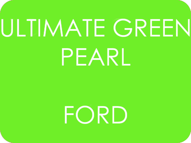 Ford ultimate Green Pearl - 2 rétegű gyöngyházfény