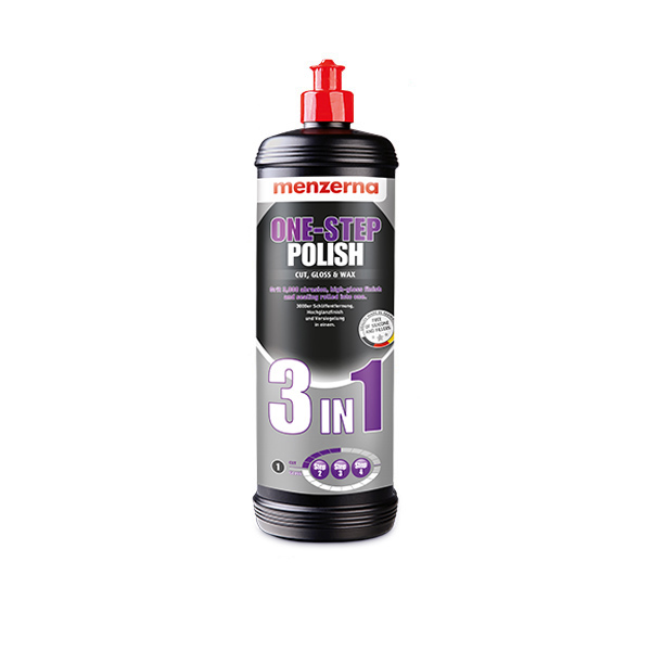 Menzerna 3in1, durva + közepes + végső paszta, 1000ml