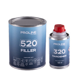 Akril töltőalapozó fehér PROLINE 520 HS 5:1 (800 + 160 ml)