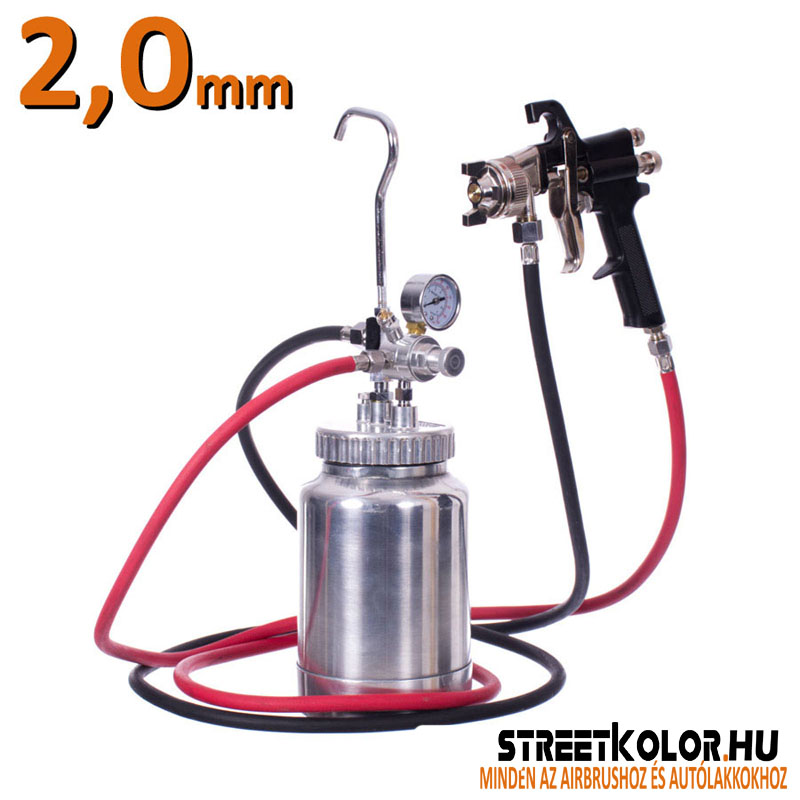 KolorTech PX-2 2,0mm szórópisztoly alsó 2l tartállyal 