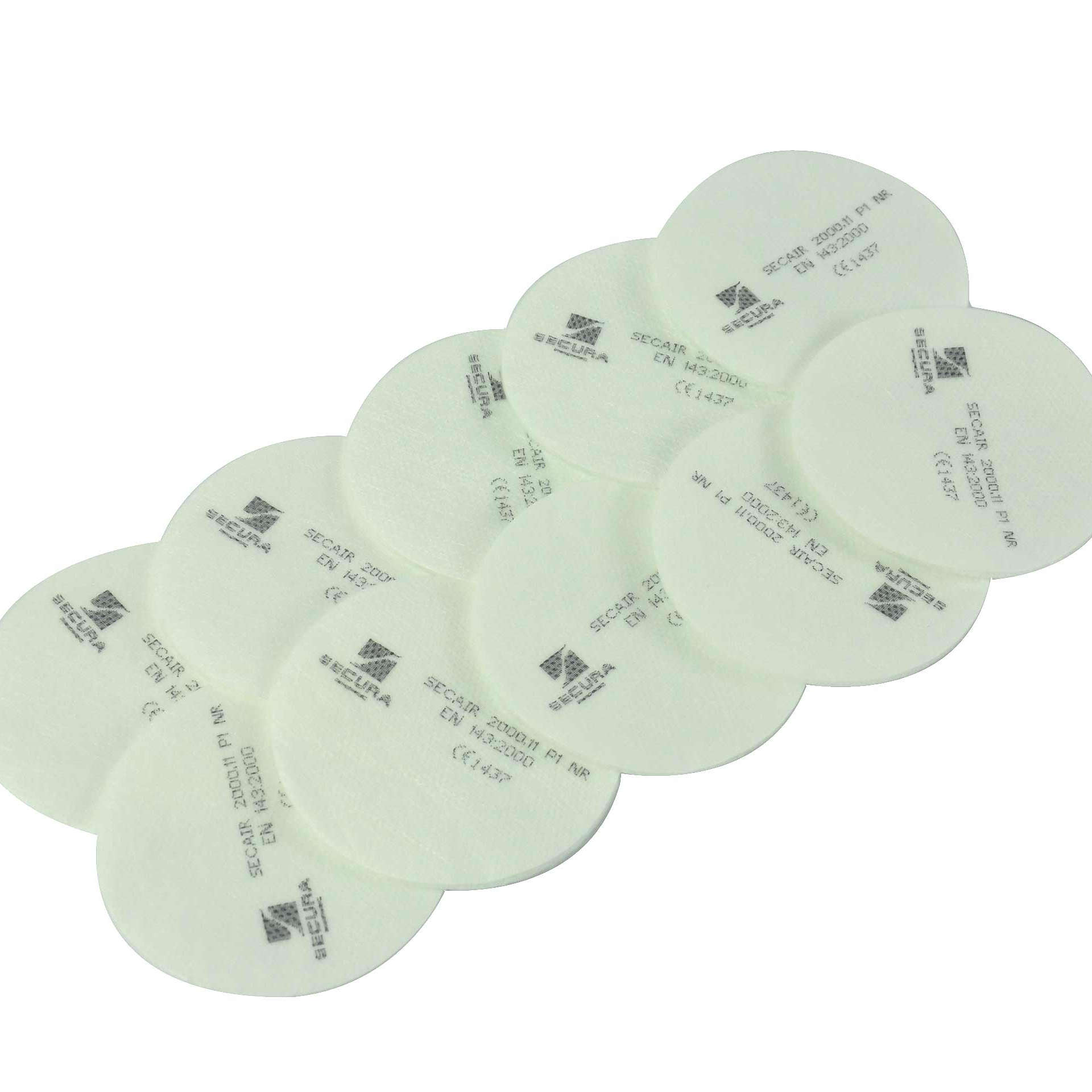 2000.11 porszűrő Secura maszkokhoz, 10db