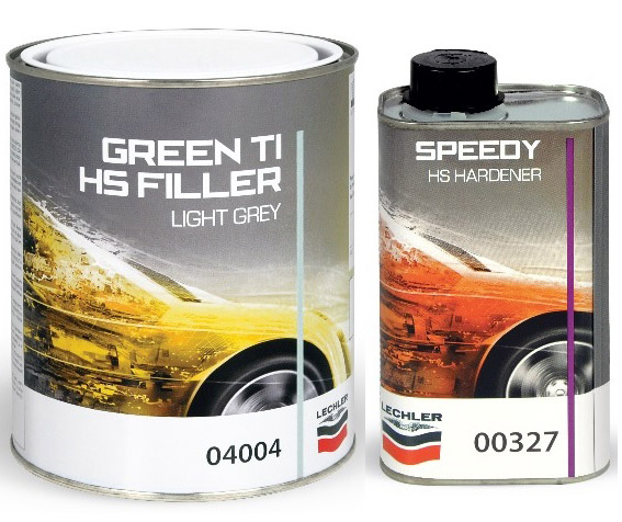 Utántöltő fehér Lechler 04001 alacsony VOC, utántöltés 1000 ml + 200 ml keményít