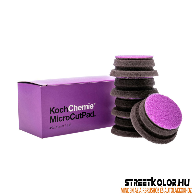 KochChemie Végső antihologram lila polírozókorong Micro Cut Pad 45x 23mm