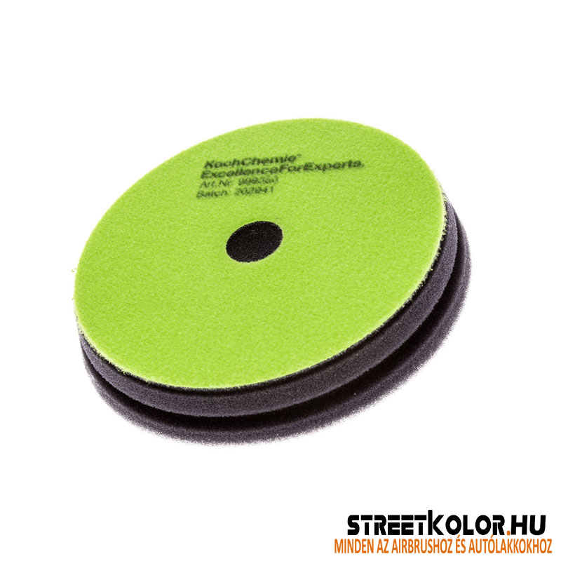 KochChemie Polish & Sealing Pad Puha zöld polírozókorong a befejezéshez 126x23