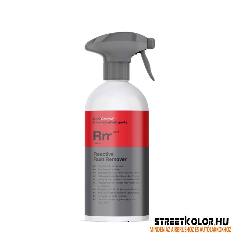 KochChemie Rrr rozsdaeltávolító Reactive Rust Remover 500ml
