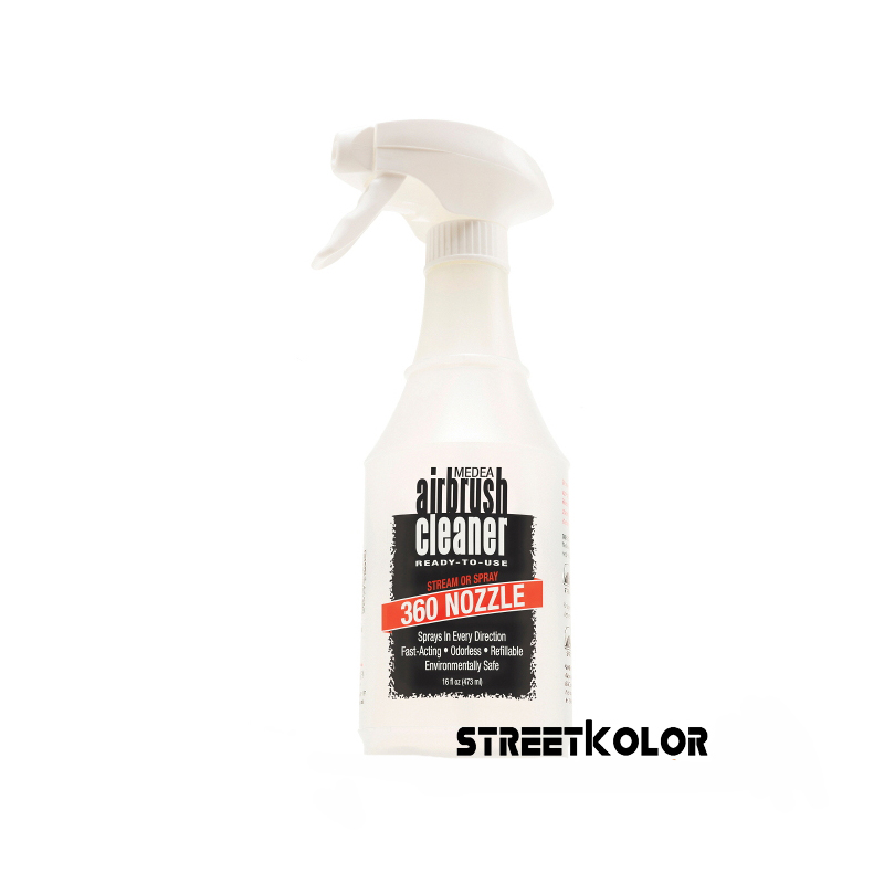 Iwata Airbrush Cleaner 473ml Airbrush tisztítószer 360°-os szórófejjel