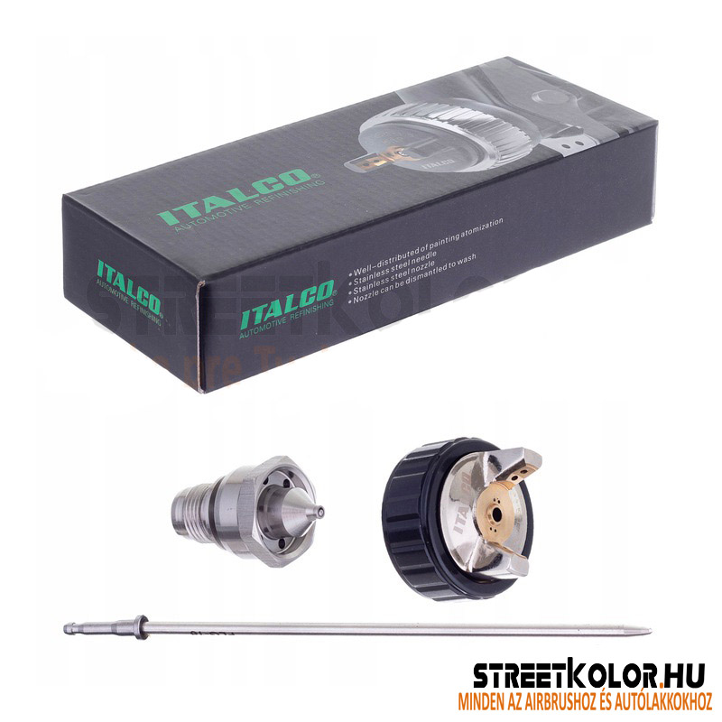 Póttű, szórófej és pillangó az Italco FLG-5 1,4mm-hez