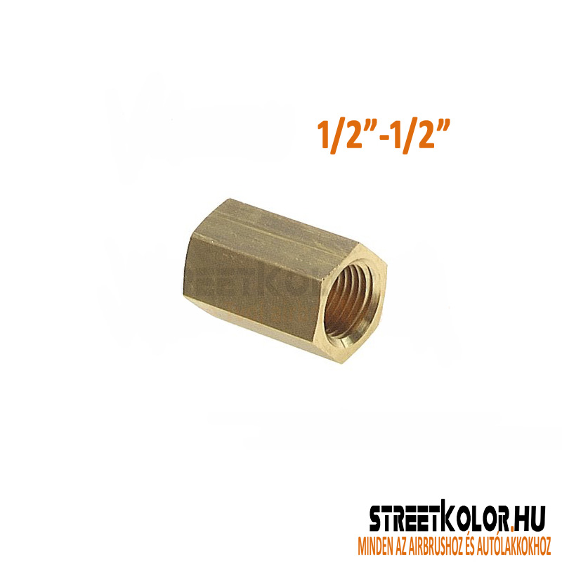 Közvetlen kapcsoló belső menet 1/2"-ről 1/2"-re