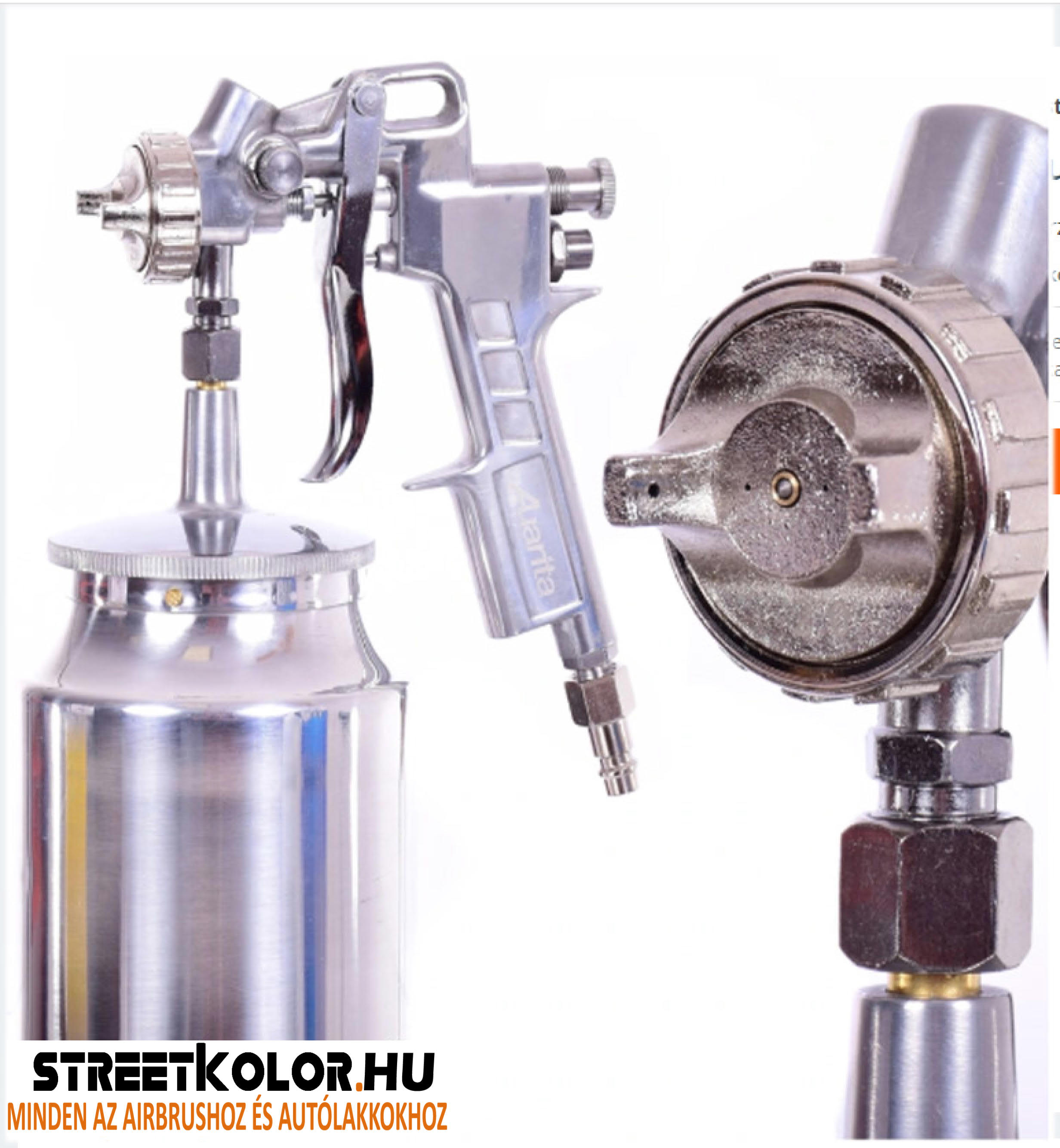 Auarita S-990 szórópisztoly 2,0mm, 4 bar