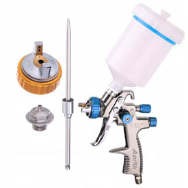 Szórópisztoly Auarita L-898 LVLP 1,4 + 1,8mm, fogyasztás: 120l/perc.