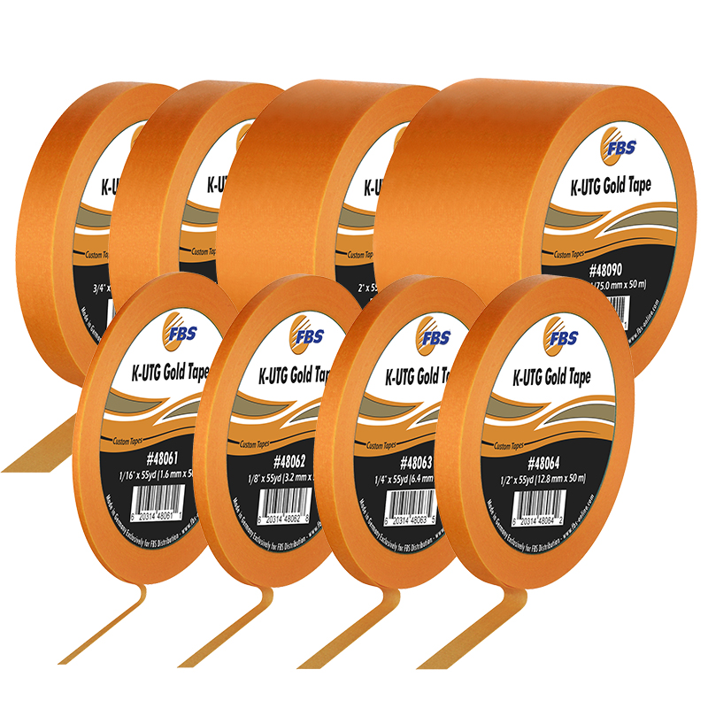 FBS K-UTG Gold Tape Kontúr, vonalazó, átmeneti szalag: 6mm x 55m