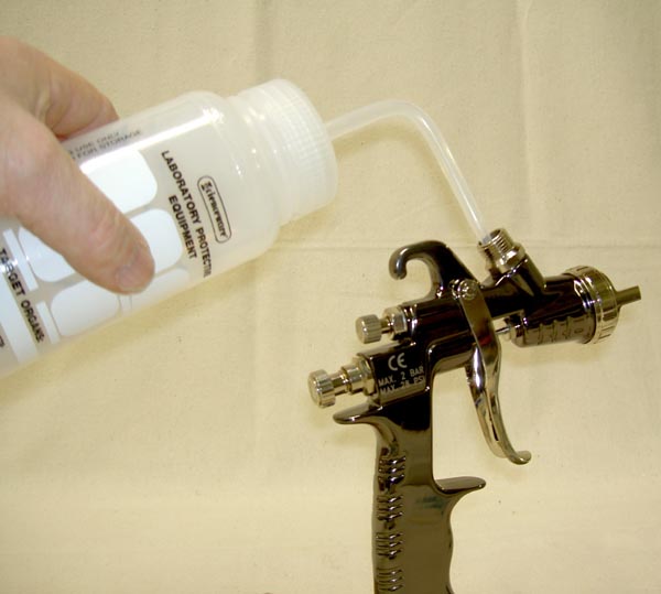 DEVILBISS szórópisztoly tisztító, űrtartalom: 10 liter