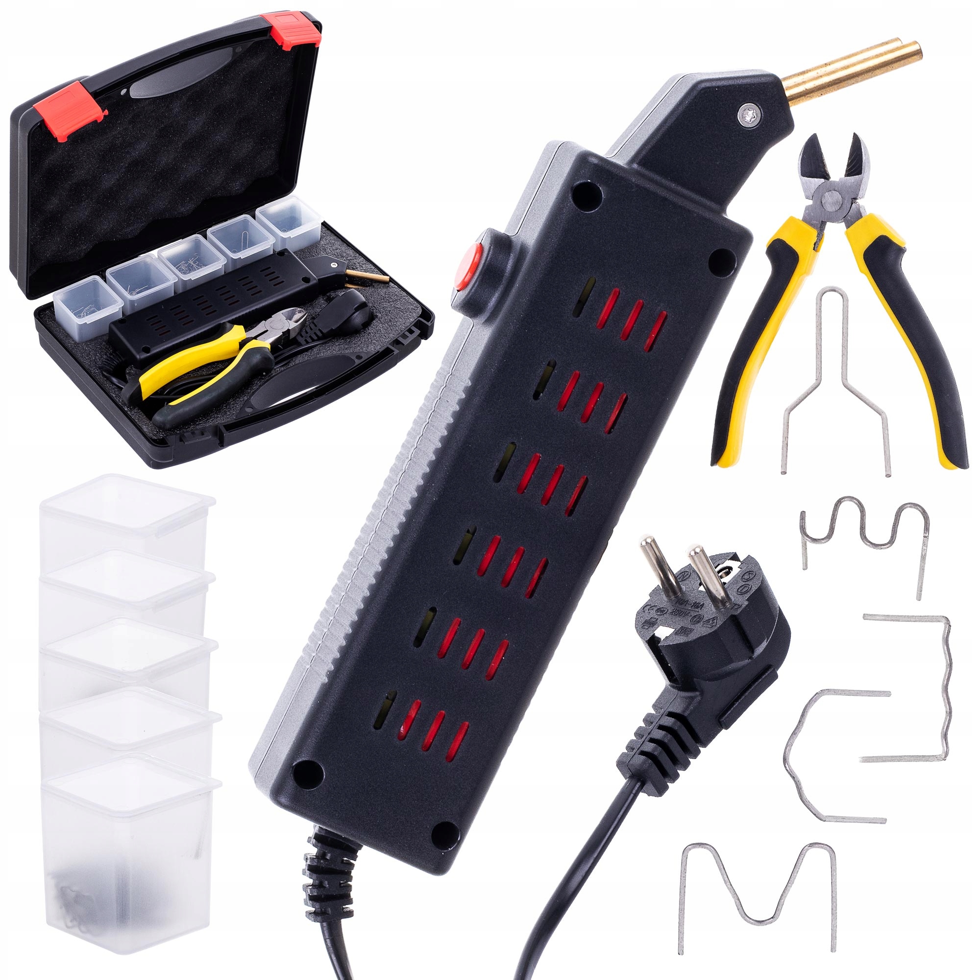 Műanyag hegesztő 50W + 205x hegesztőhuzal