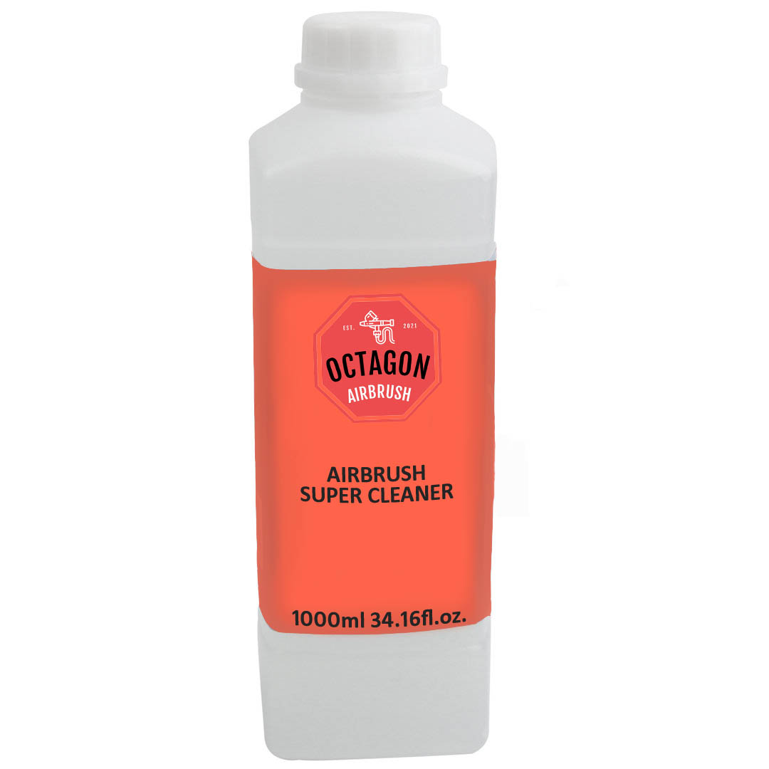 OCTAGON Airbrush tisztító szóró pisztolyokhoz és szerszámokhoz, 1000ml