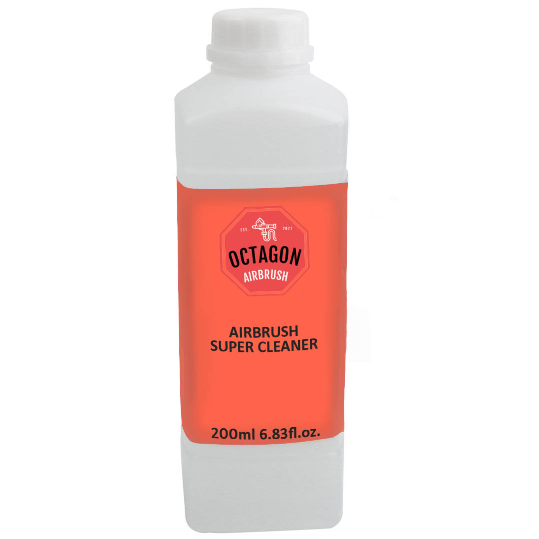 OCTAGON Airbrush tisztító szóró pisztolyokhoz és szerszámokhoz, 200ml