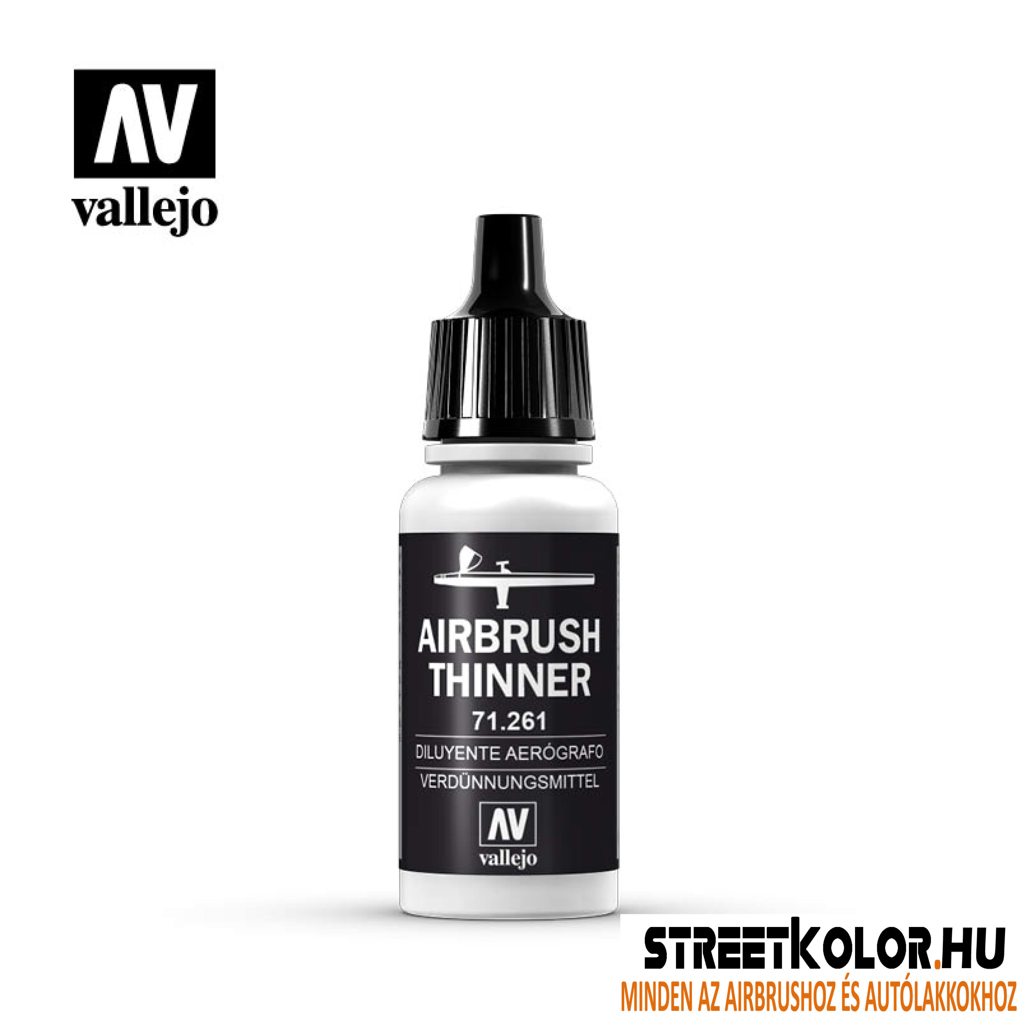 Vallejo 71.261 Átlátszó alap/hígító akrilfestékekhez 17 ml