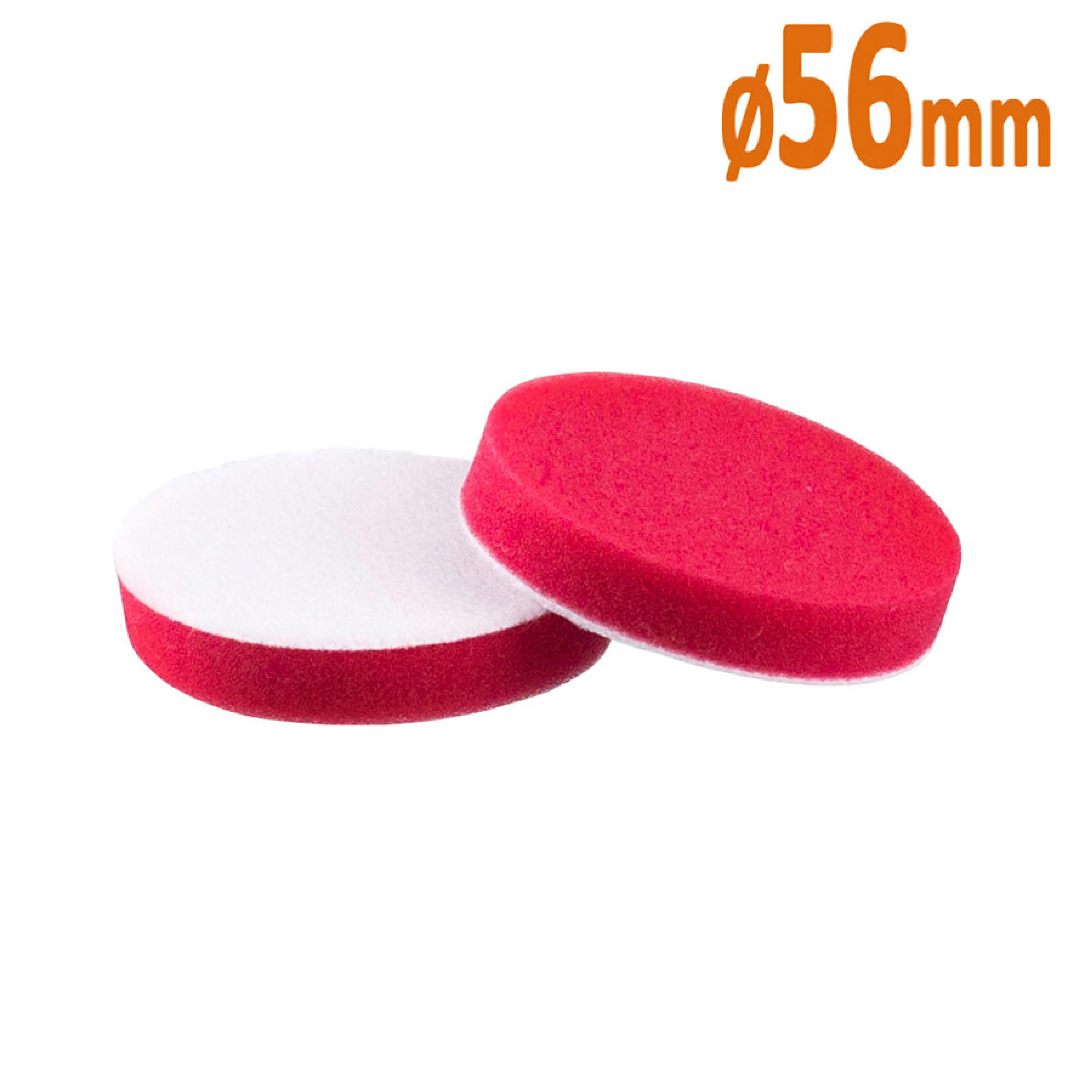 KolorTech SUPERPAD SOFT puha piros csiszoló habtárcsa, Ø 56mm