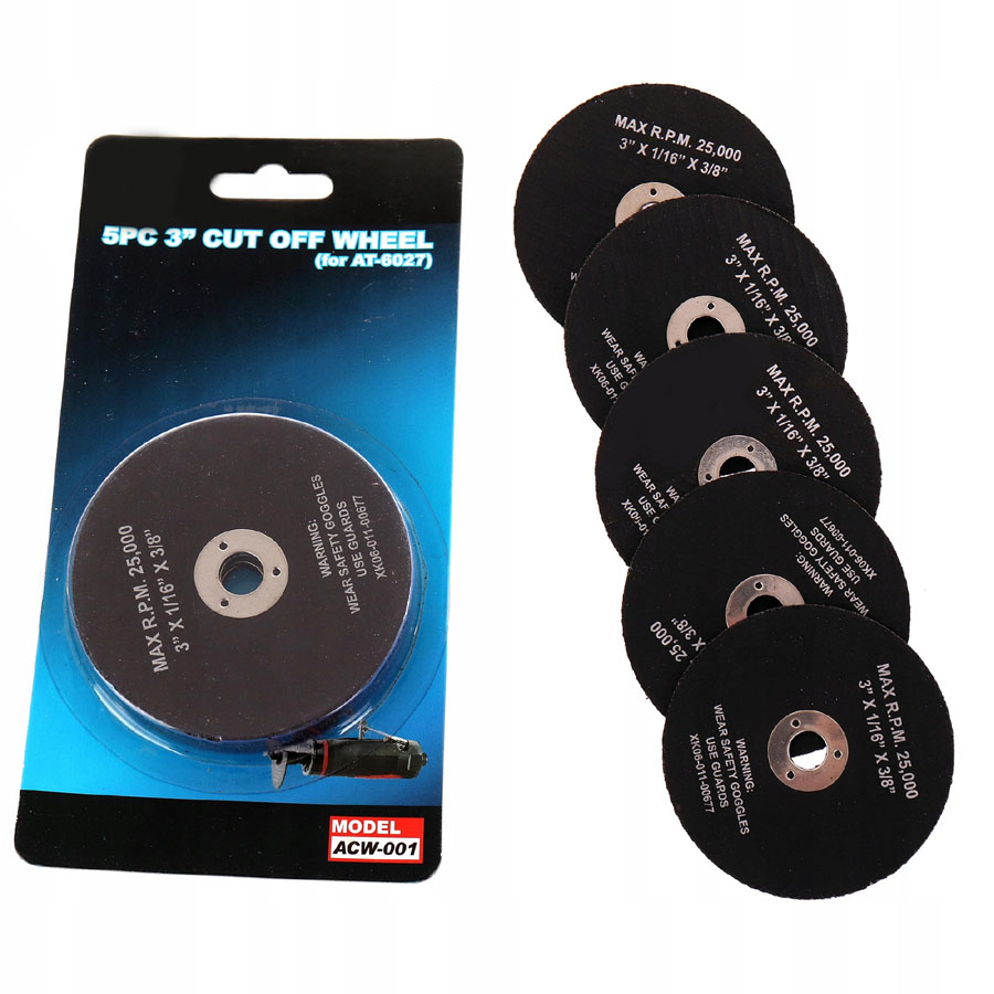 Vágótárcsák egyenes köszörűhöz, Átmérő: 75mm, 5 db