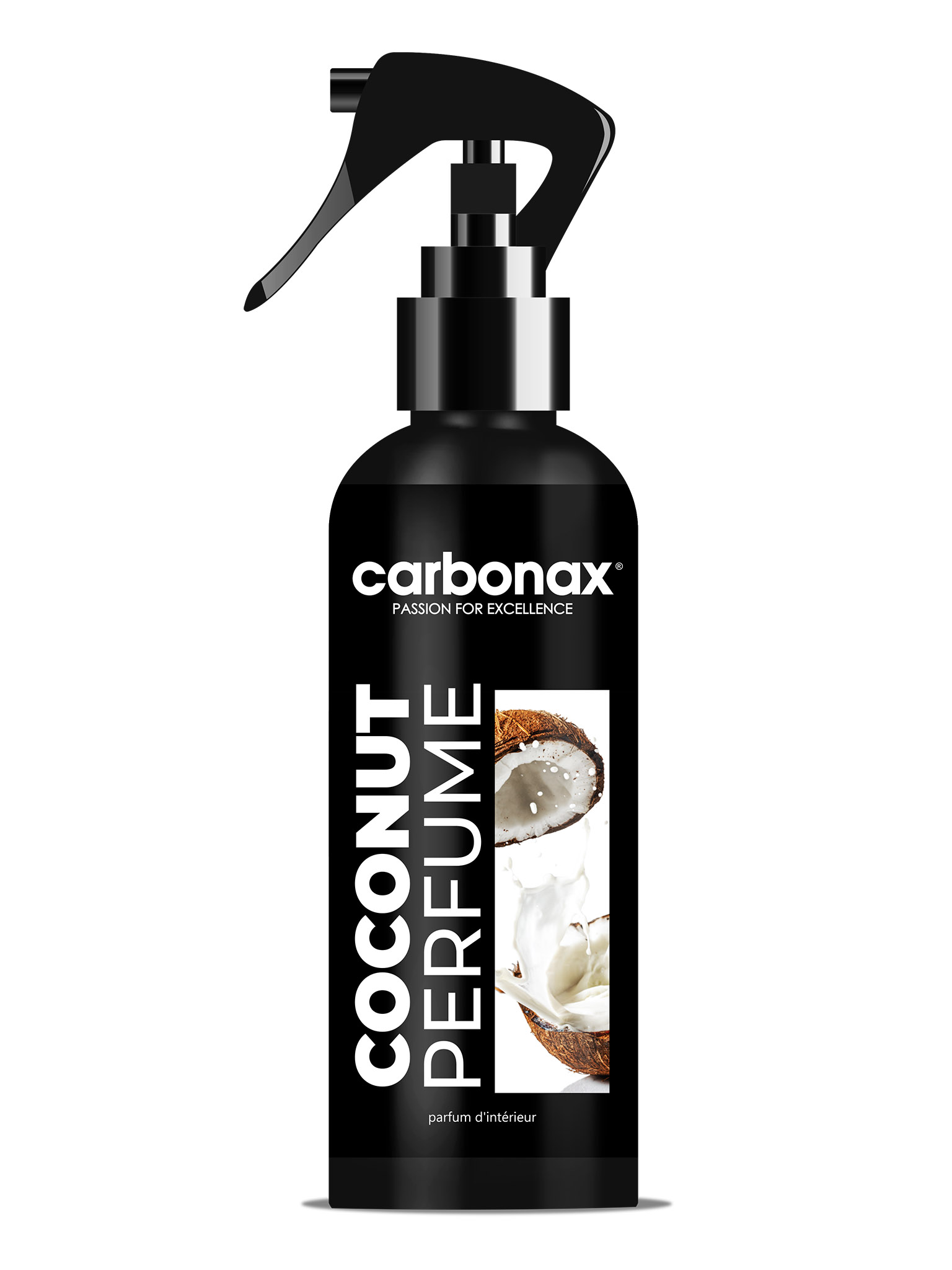 CARBONAX® Erősen koncentrált autóparfüm KÓKUSZ illattal, 150ml