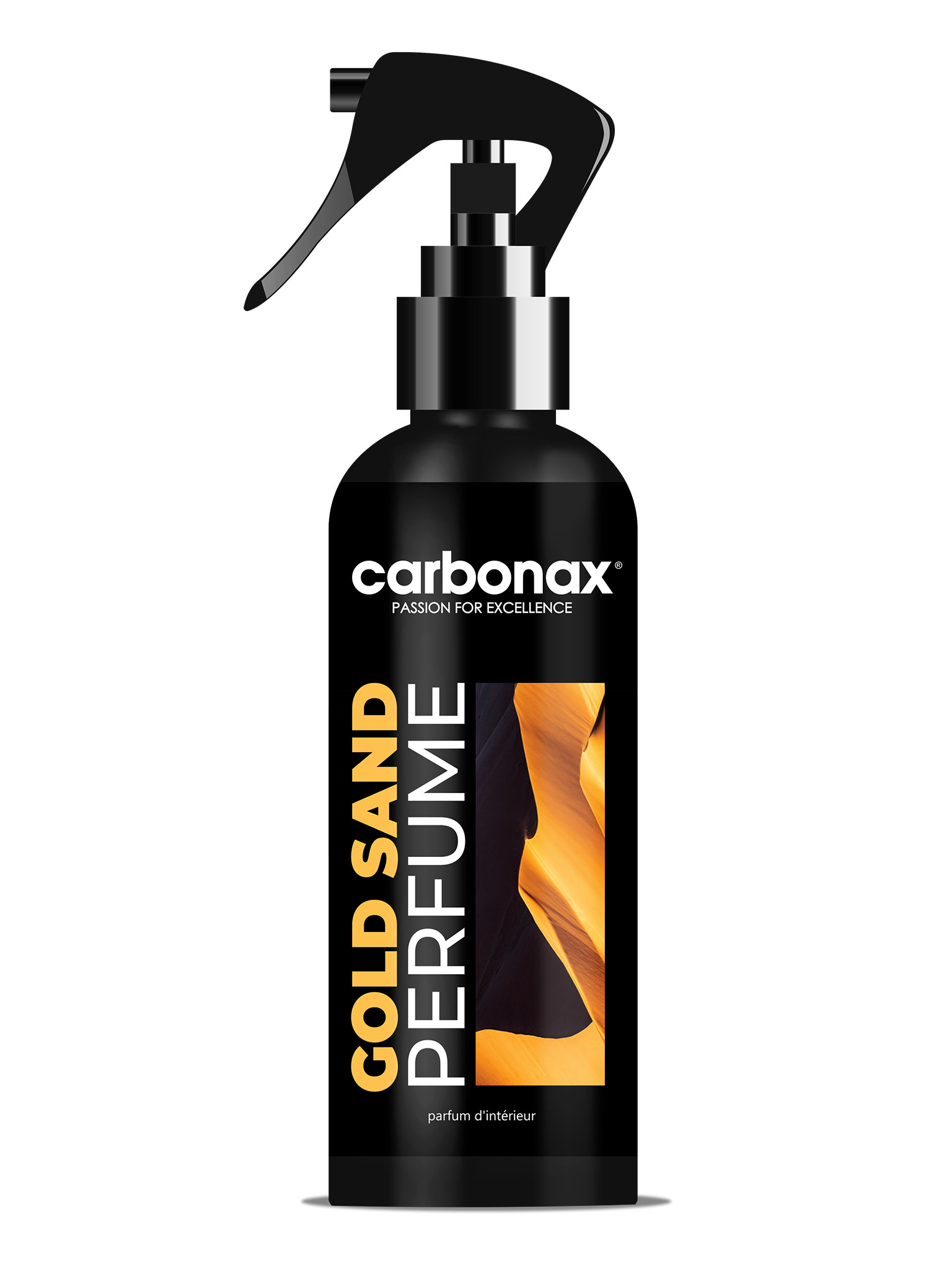CARBONAX® Erősen koncentrált autóparfüm ARANY DŰNE illattal, 150ml