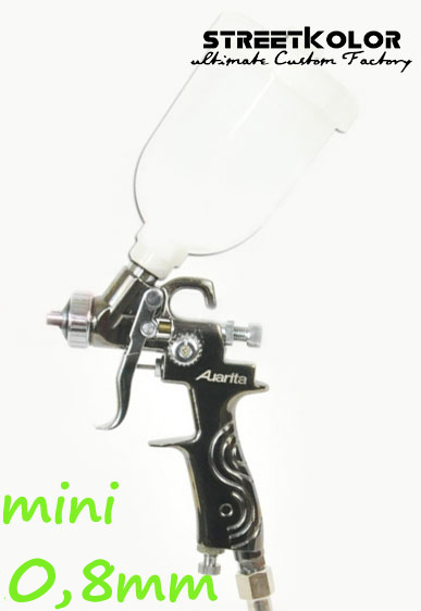 Auarita MP-350 HVLP mini szórópisztoly 0,8 mm (170l/min.)