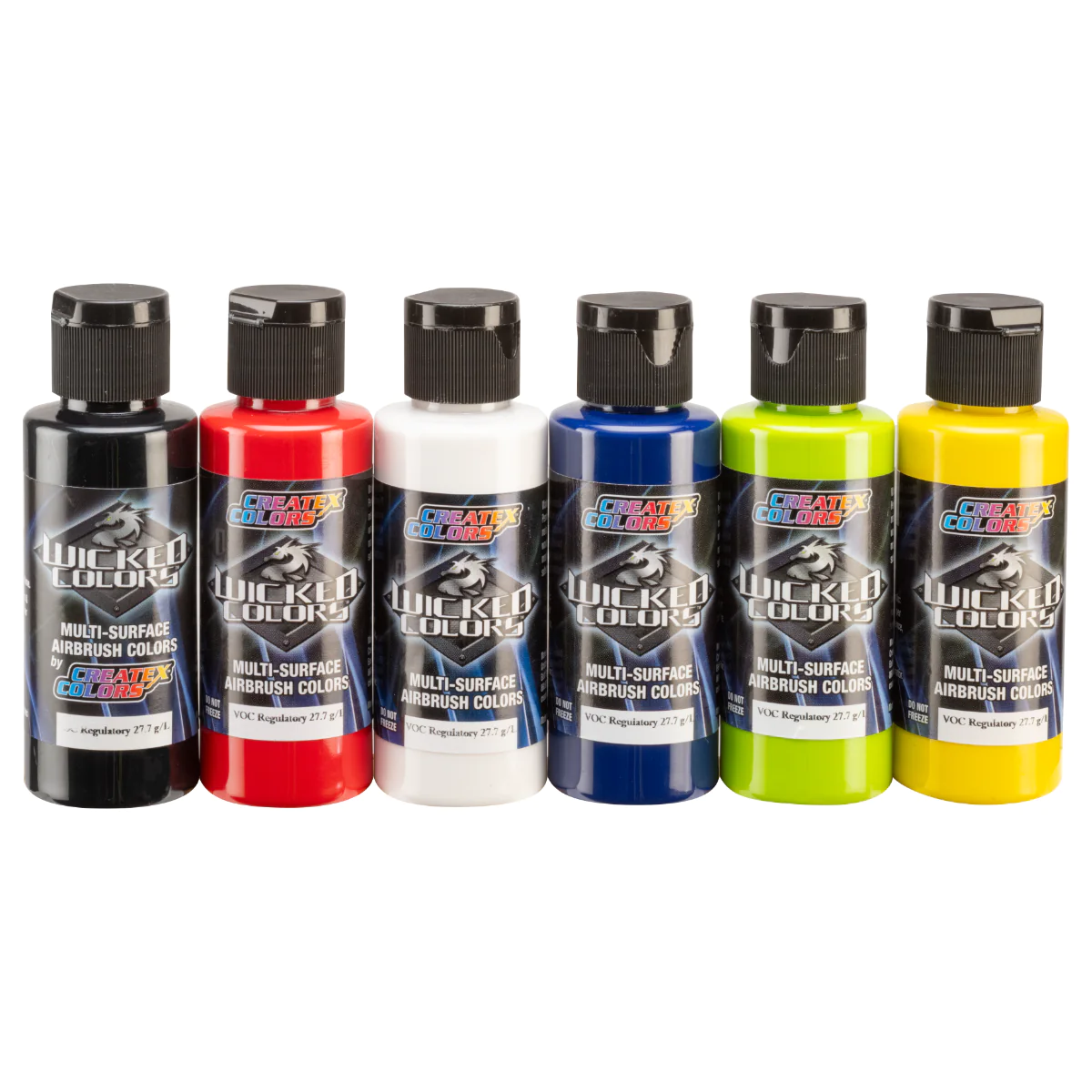 Wicked Opaque átlátszatlan airbrush készlet W131-02, 6x60 ml