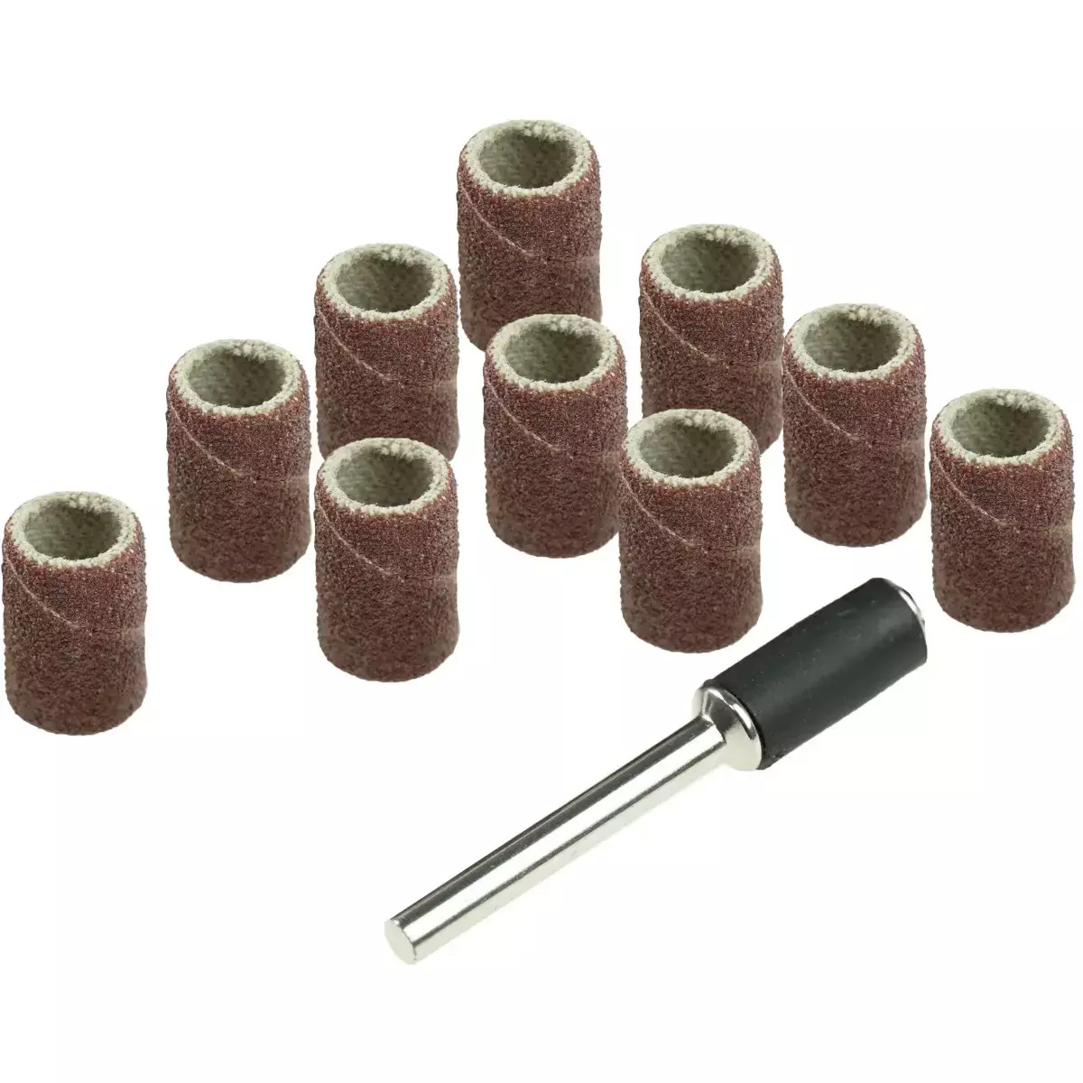 Csiszolószalagok mini csiszolókhoz és gravírozókhoz, szár átmérője 3,2 mm, 11 db