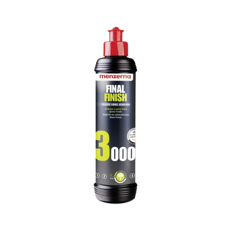 Menzerna 3000 Final finish, végső polirozó paszta 250ml