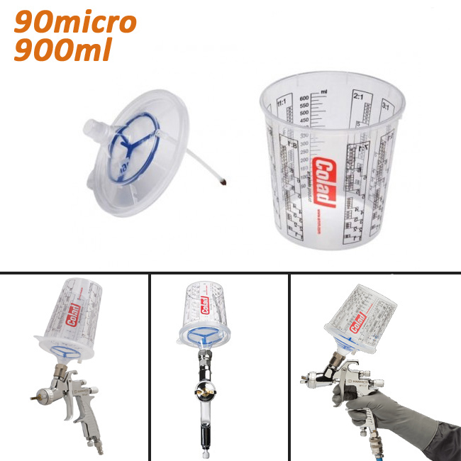 Colad Snap Lid, Hulladékmentes permetezőrendszer, Fedél 90 mikron + 900ml pohár