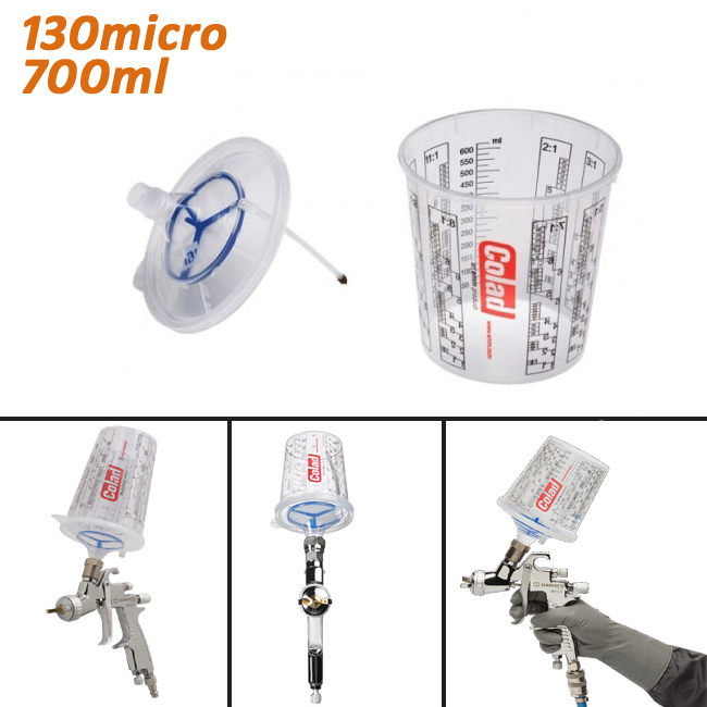 Colad Snap Lid, Hulladékmentes permetezőrendszer, Fedél 130 mikron + 700ml pohár