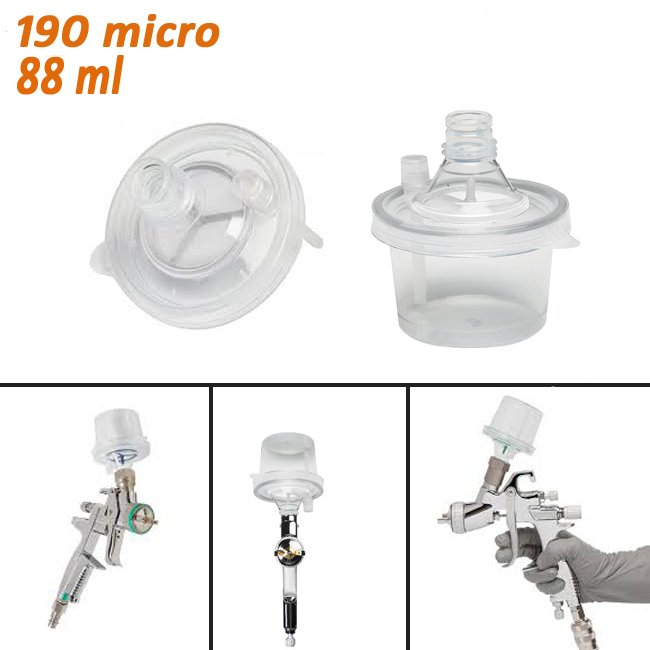 Colad Snap Lid, Hulladékmentes permetezőrendszer, Fedél 190 mikron + 88ml pohár