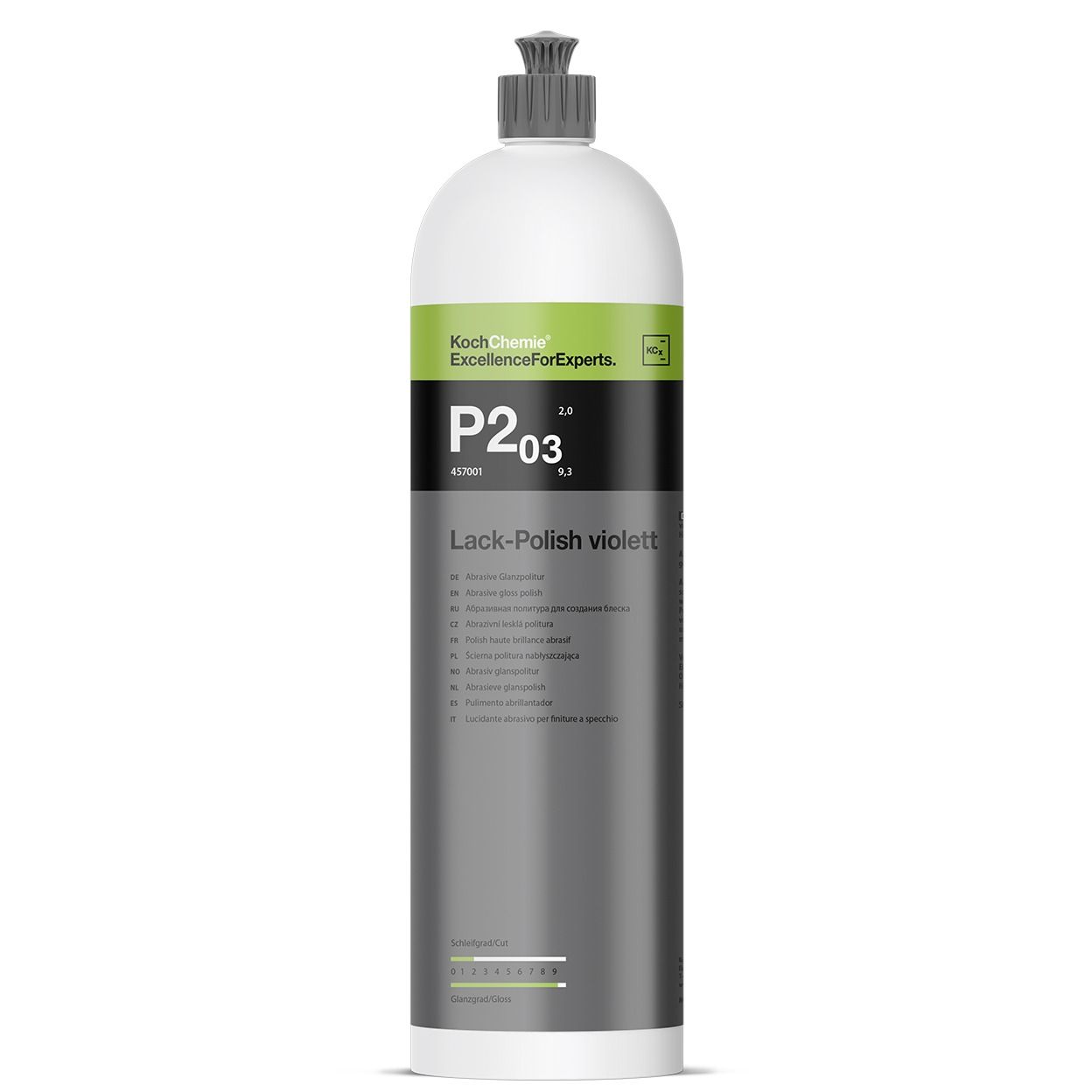 KochChemie P2.03 Viasz csiszolópolírozás minden típusú lakkhoz 1L