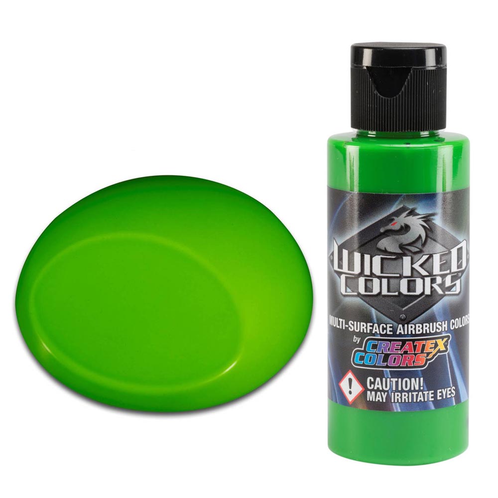 Wicked W016 Zöld áttetsző airbrush festék 60ml