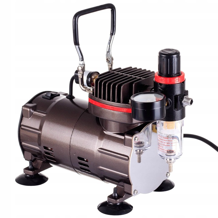 Olajmentes egyhengeres AirBrush kompresszor OCTAGON SUPERNOVA 5, csak 47dB