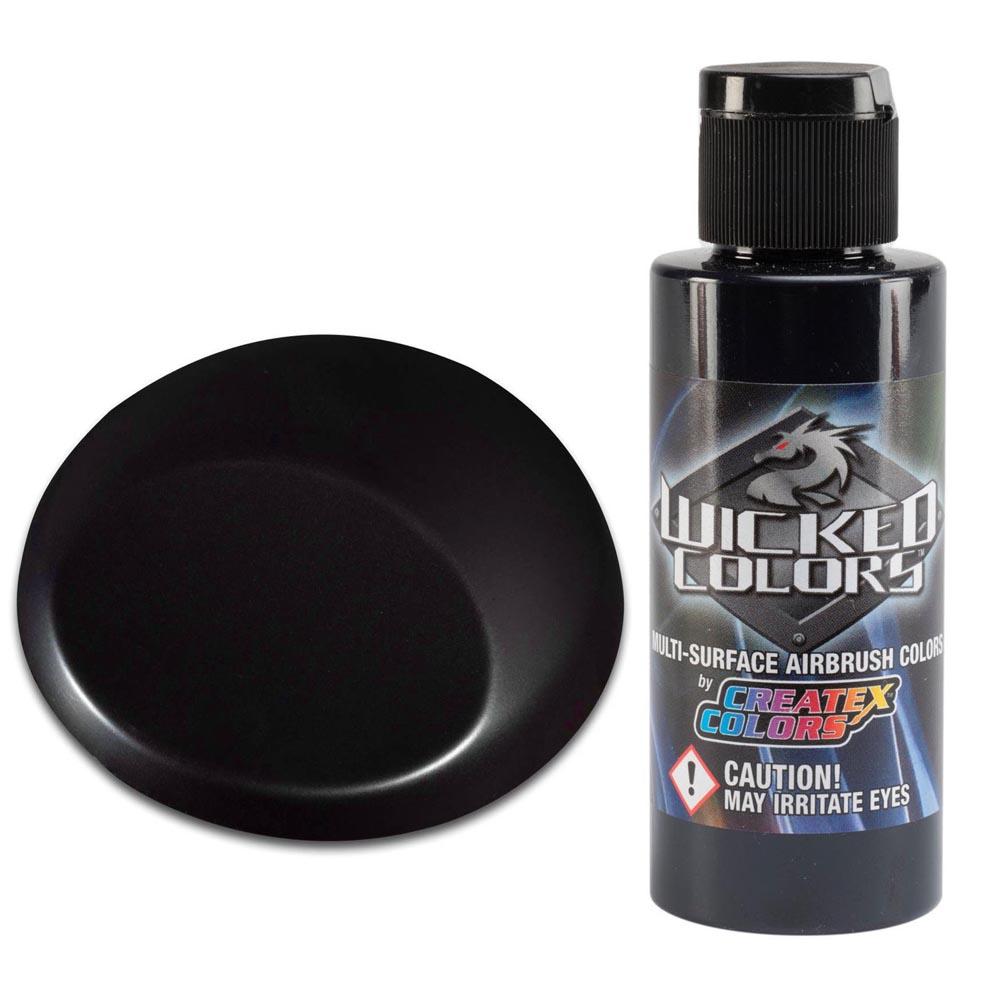 Wicked Detail Fekete-purpur airbrush festék CreateX W075 60 ml – Detail Black Magenta
