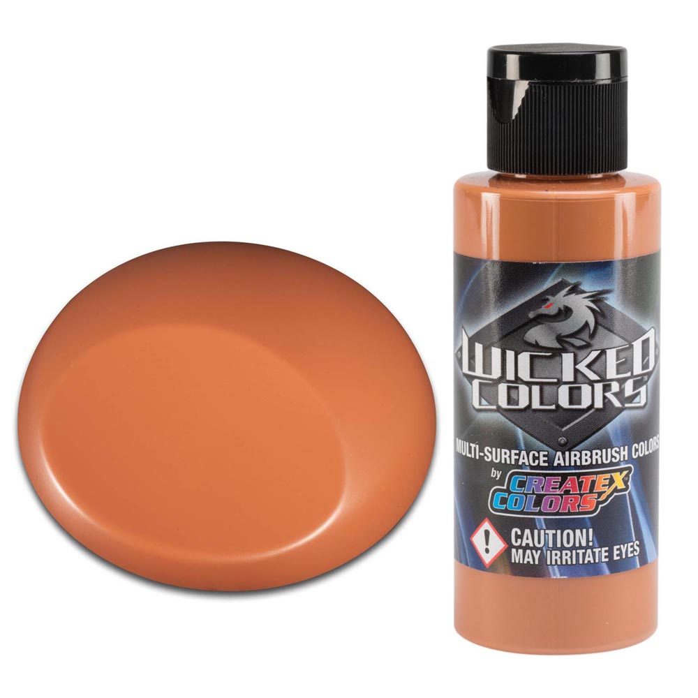 Wicked Detail Bőrszínű airbrush festék CreateX W073 60 ml – Detail Flesh Tone